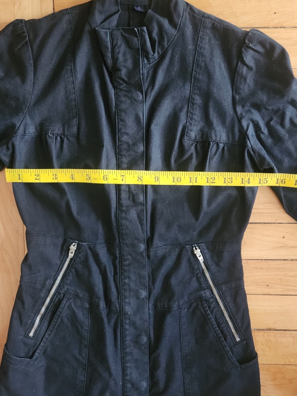 Denim Utility Dress - Picture 9 of 10